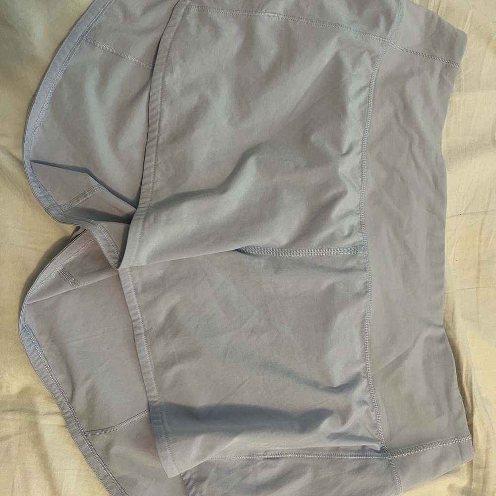 Lululemon light purple shorts